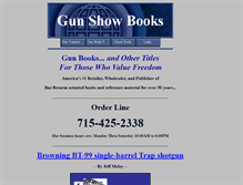 Tablet Screenshot of gunshowbooks.com
